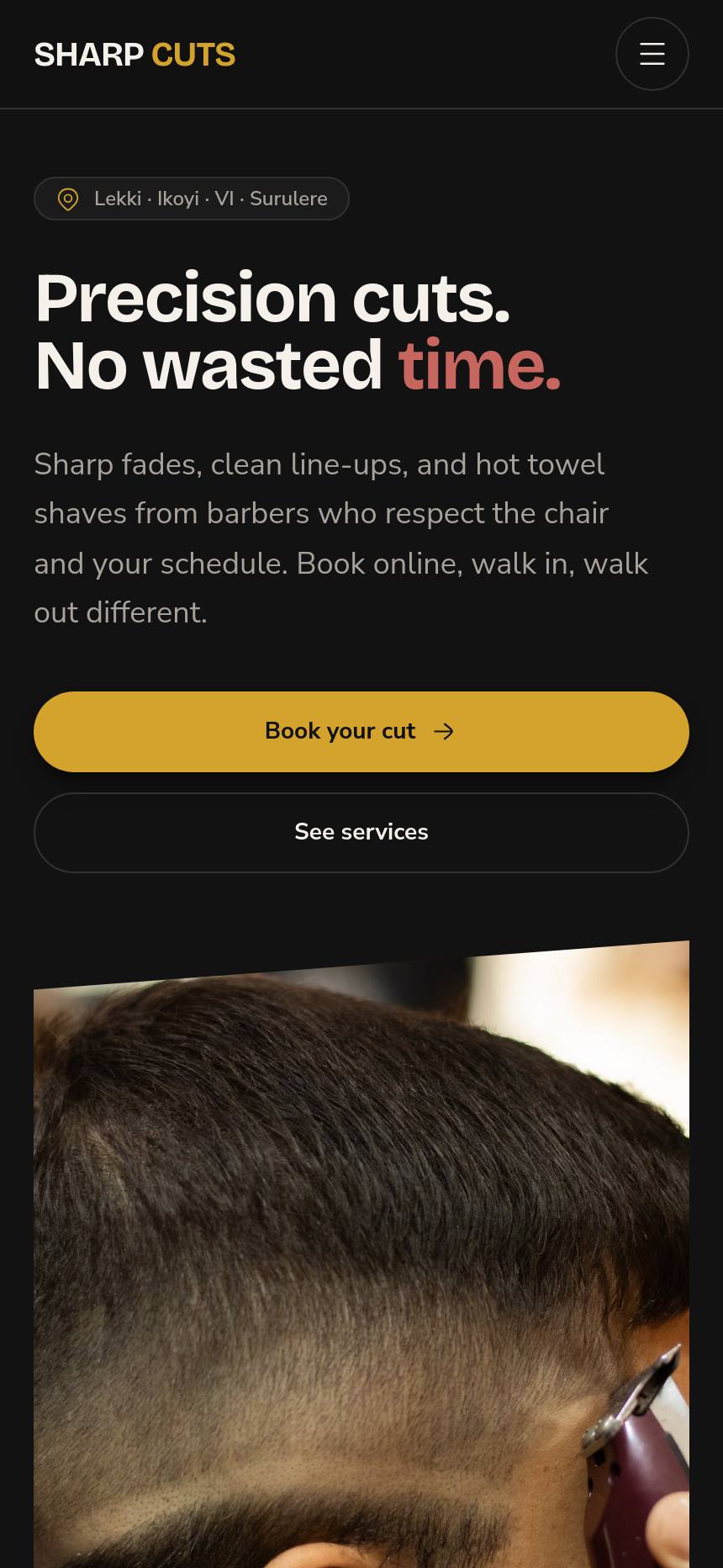 Sharp Cuts