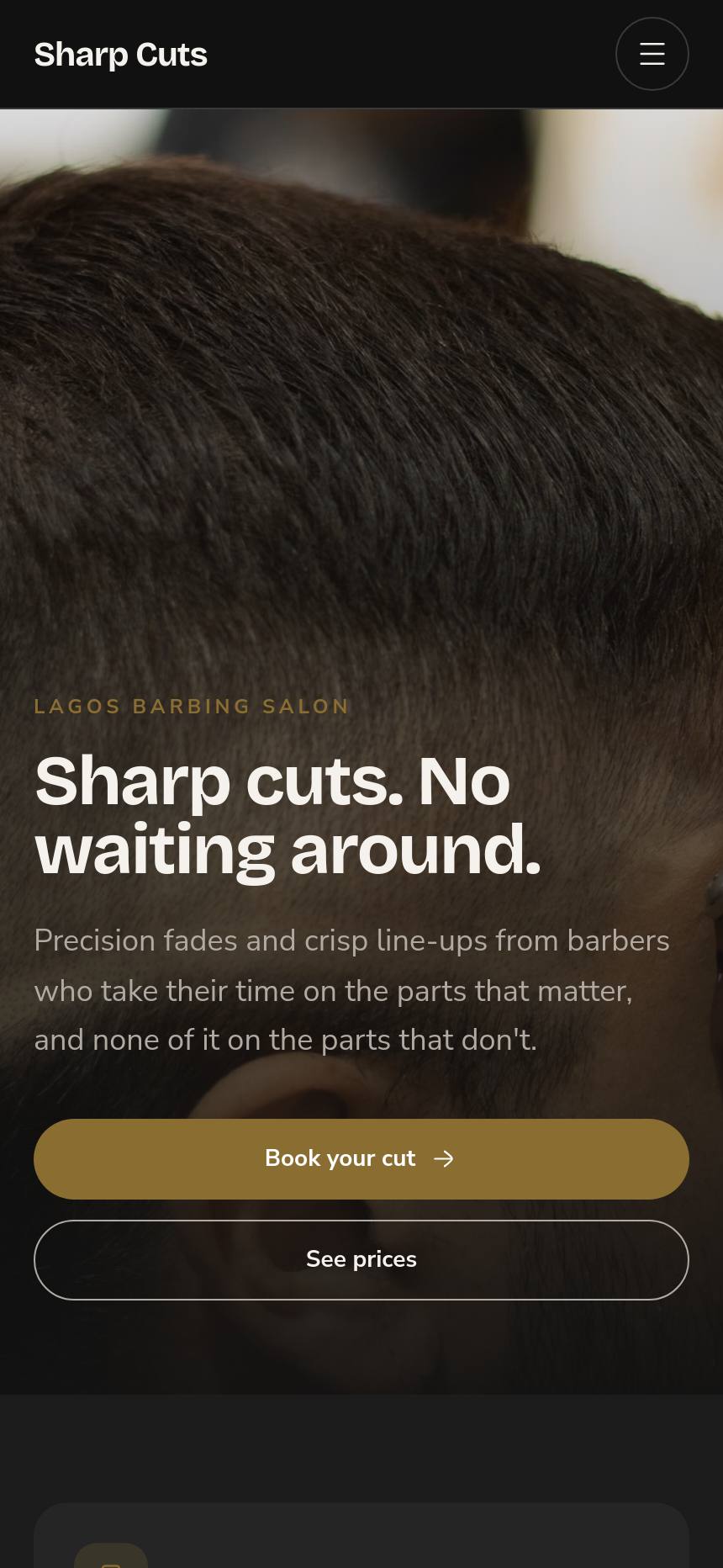 Sharp Cuts