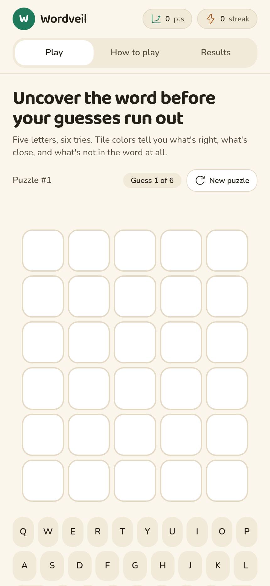 Wordveil