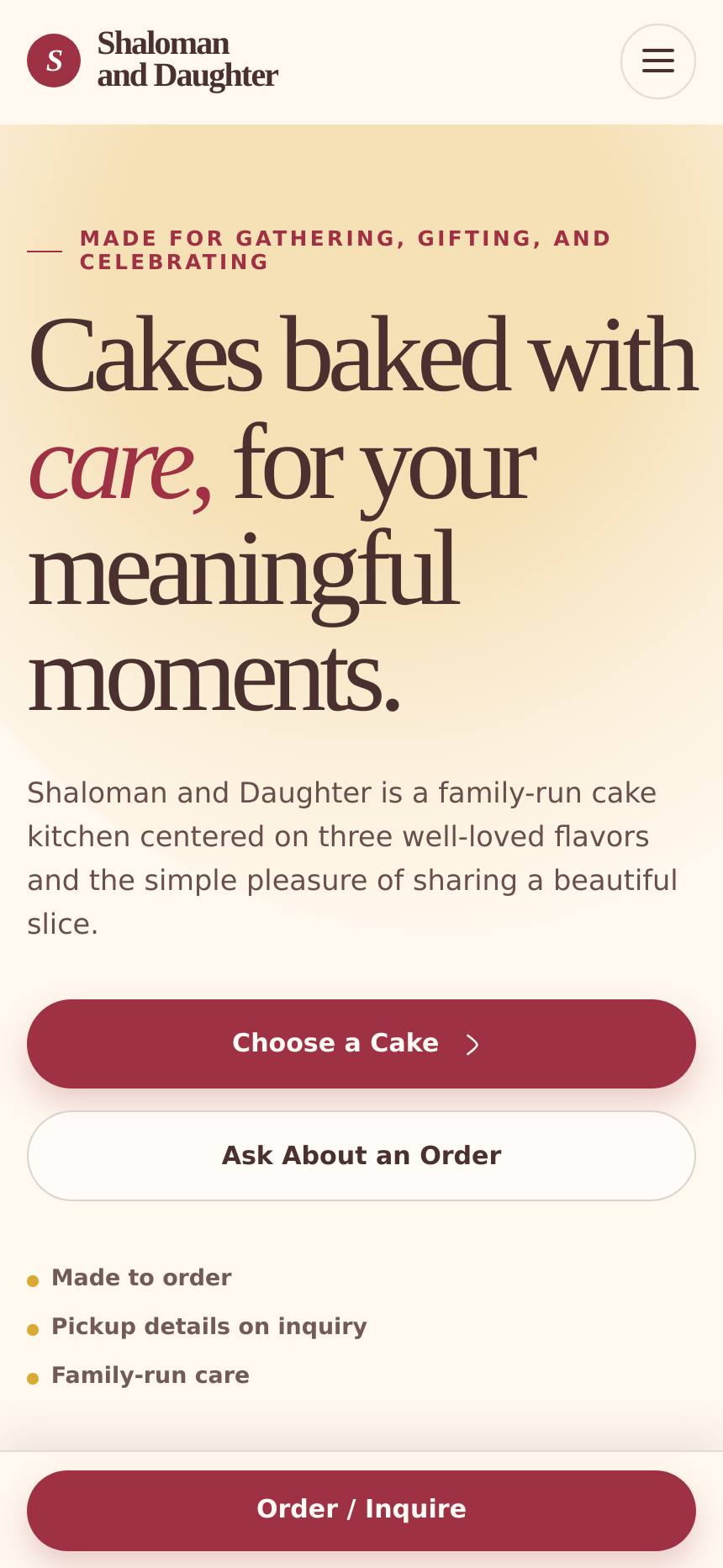 Shaloman and Daughter